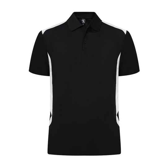 Custom branded polo shirt with logo for team uniforms and workwear