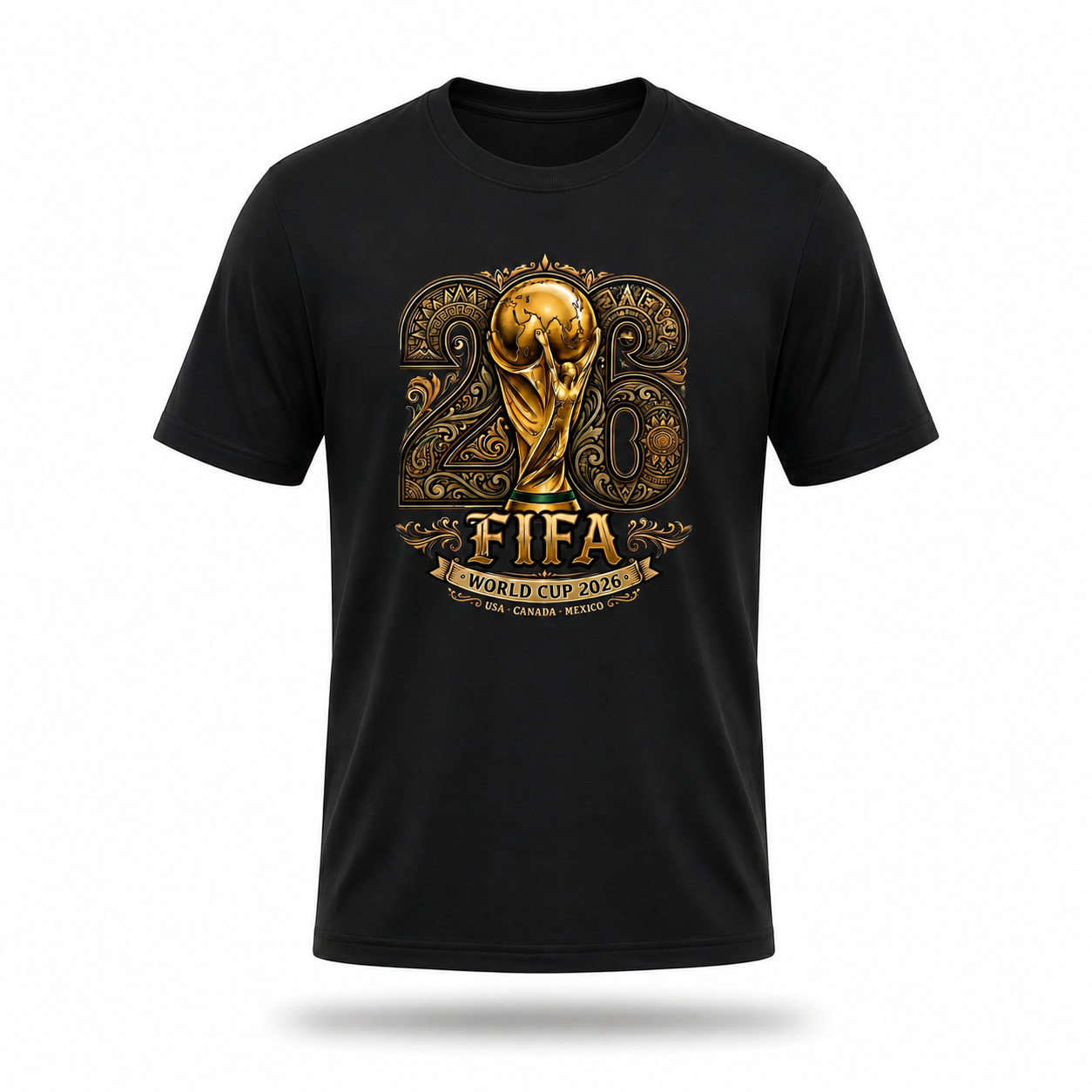 FIFA World Cup 2026 Gold Trophy Tee