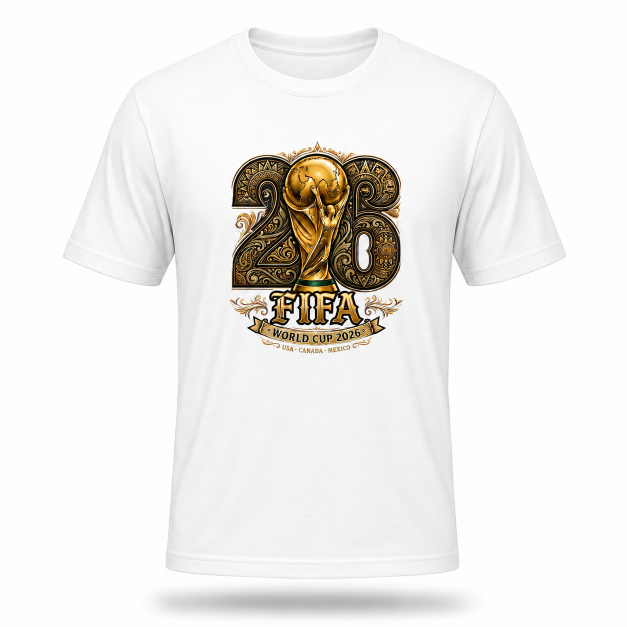 FIFA World Cup 2026 Gold Trophy Tee