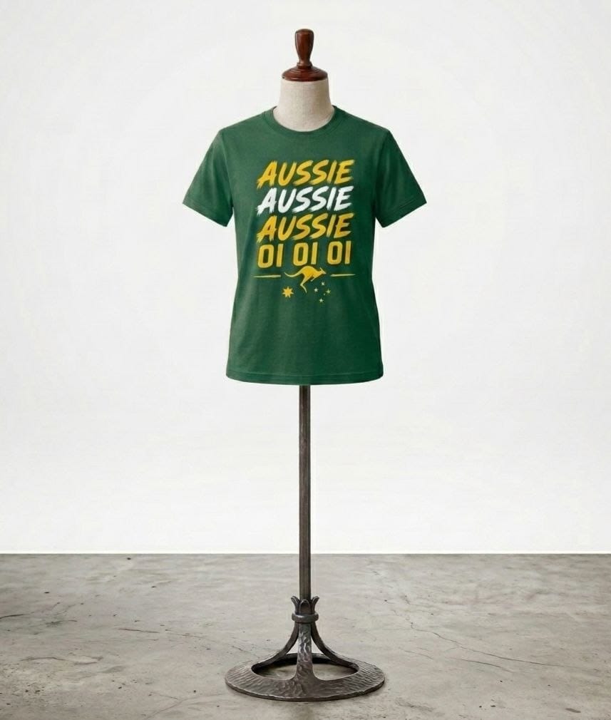 PrintArtMe Printed Apparel The Aussie Pride - Football Fever 2026