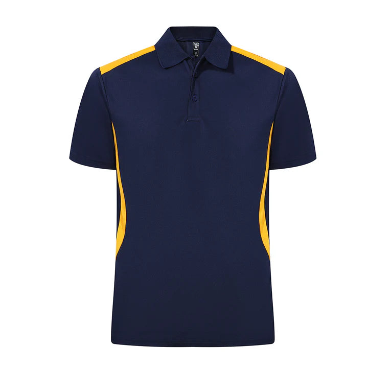 Vanguard polo in blue for branded workwear and corporate apparel